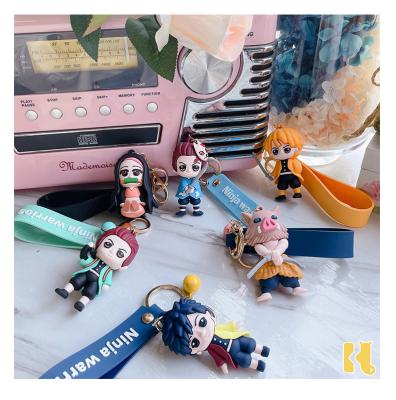 China Three-Dimensional Handmade Doll Peripheral Bag Anime Cartoon Key Chain Epoxy America Killer Ghost Pendant Gift for sale