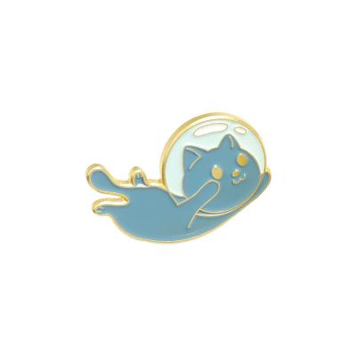 China Cosmic America Cute Animal Brooch Space Kitten Kitten Brooch Anti-light Button Badge Enamel Pins for sale