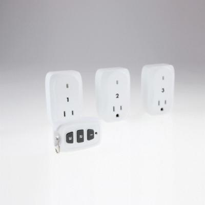 China Promotional Good Quality 3D Residential / Multipurpose Remote Control Power Wall Socket for sale