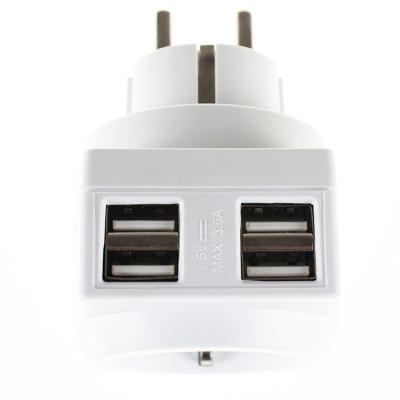 China Universal Commercial Socket Travel Plug Adapter Extension Socket With Usb 4 Port Plug for sale