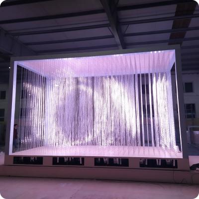 China Mini Beans 3D Pixel Led For Company Nightclub Hotel Festival Decor Point Light for sale