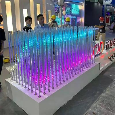 China RGB Led Tube Light for Party And Night Club Decoration 3D corrugated pipe for sale