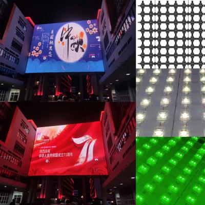 Κίνα Κινηματογράφηση LED Mesh Screen Εικόνα Εμφάνιση Κεραμίδας IP65 10mm Pixel Pitch προς πώληση