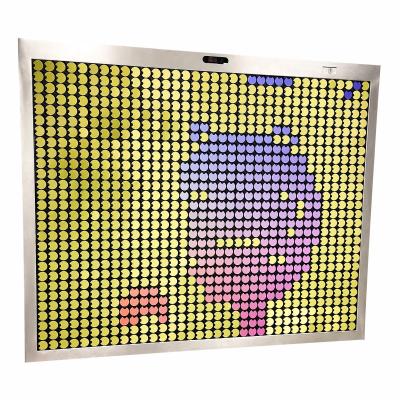 China Flip Dot LED Matrix Display 8x8 Dot Matrix Flip Chip voor klokbord Te koop