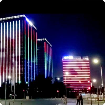 Chine Éclairage de paysage à LED à pleine couleur Smd5050 IP67 24v Pour l'éclairage des vacances à vendre