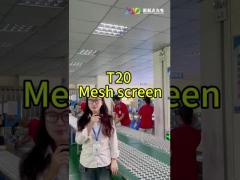 LED Mesh Screen Brightness Glass Led Screen IP67 For Indoor And Outdoor