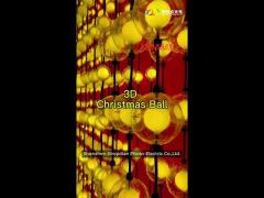 christmas ball 3d pixel led 50 christmas tree full color waterproof
