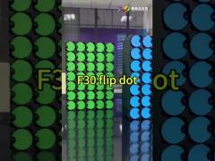 15mm 8x8 Mechanical Flip Dot Display Screen Interactive Flip Billboard Retailer