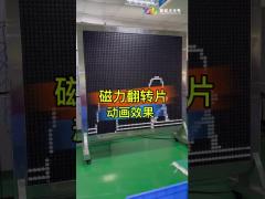 Flip Dot LED Matrix Display 8x8 Dot Matrix Flip Chip for Clock Billboard