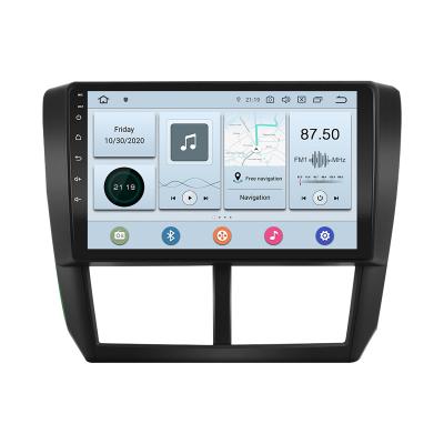 China 10.1 Inch Android Car Radio Stereo Capacitive Touch Screen GPS Navigation 9 Inch Multimedia VCR For Subaru 2008-2012 Foreste for sale