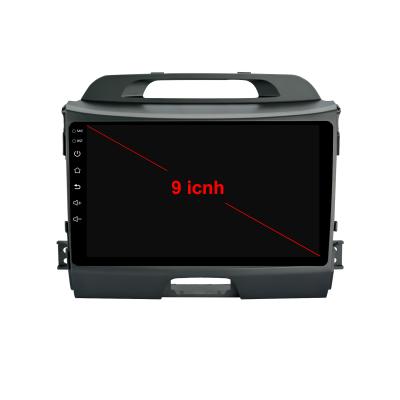 China Android Car Dvd Radio For Kia Sportage Series 3 Android Car Radio 10.1 9 Inch Touch Screen High Definition Navigation Stereo Player for sale