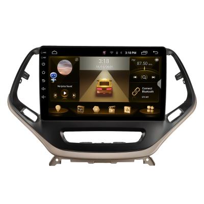 China Android GPS Car Radio With Full Touch 10 Inch For Jeep Cherokee 2015-2019 Android 10.1 Radio For Car for sale