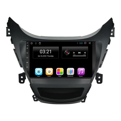 China GPS For Hyundai Elantra 2011-2014 Car 9 Inch TFT Capacitive Touch Screen Android 11 Car Video for sale