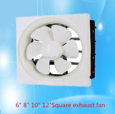 China 6/8/10/12 Inch Wall Mount Exhaust Fan Plastic Exhaust Fan Canopies Toilet Half for sale