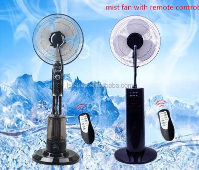 China water mist fan & Air Cooling Plastic Material And Electric Power Spring Water Jet Fan for sale