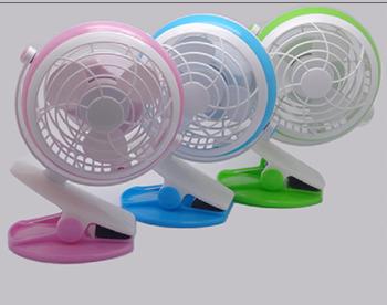 China New Household ProductsRechargeable USB Clip Fan Battery Fans for sale