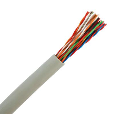 China Over 25 50 60 100 twisted pair outdoor multi pair amored cat5e utp telephone cable for sale