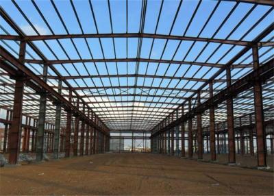 China Earthquake Resistant Industrial Metal Frame Workshop With Color Steel Sheet for sale