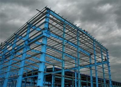 China Durable Industrial Steel Structure Workshop Color Steel Sheet With Bridge Crane for sale