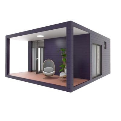 China casa extensible los 40ft de lujo del envase de los 20ft para el cuarto de baño residencial de 2 dormitorios 1 en venta