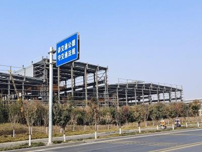 China El grado resistente del proyecto Q355B del taller de la estructura de acero del marco prefabricó en venta