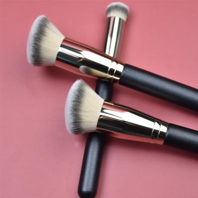 China Free Sample Soft Hair 12 Pcs Custom Vegan Private Label Make Up Brushes Sponges Upright Makeup Brush Set for sale