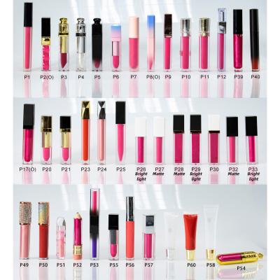 China Waterproof Custom Packaging Private Label Matte Lipstick Of High Quality Liquid Lipstick And Different Bottle Lipstick for sale