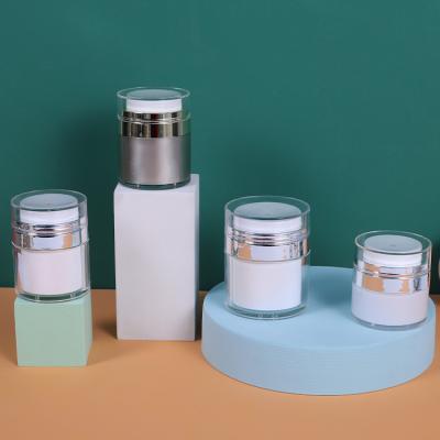 China Simple Hot Sale Recent Days Acrylic Body Cosmetics Cream Jars 10ml 20ml 30ml 40ml 50ml 60ml 70ml 80ml 90ml 100ml for sale