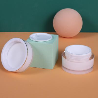 China Simple Every Body Know Acrylic Body Cosmetics Cream Jars 10ml 20ml 30ml 40ml 50ml 60ml 70ml 80ml 90ml 100ml for sale