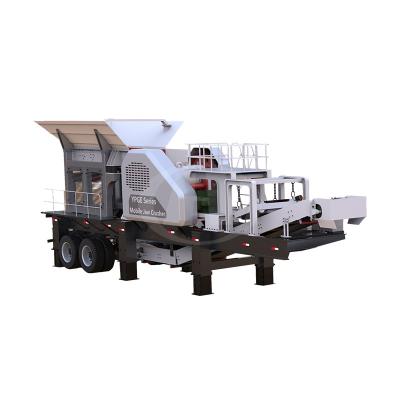 China Safe Portable Jaw Crusher Easy Operation Mobile Crushing Plant For Sale zu verkaufen