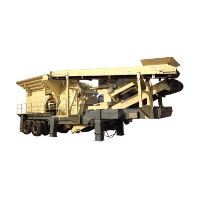 China Sell Movable Impact Crusher Machine And Screening Plant zu verkaufen