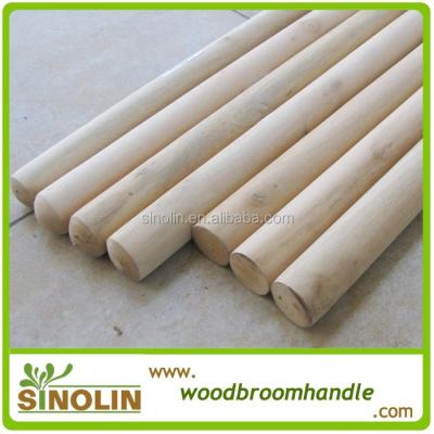 China 25mm Diameter Home Broom Wooden Stick for sale