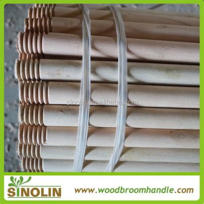 China SINOLIN home natural eucalyptus broom wooden sticks made of raw material for sale