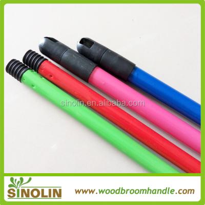 China SINOLIN Home Extension Metal Broom Handle Telescopic Broom Stick for sale