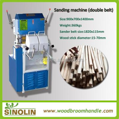 China wood stick machine SINOLIN broom handle sanding machines for sale, sander machine for wood, match stick machine for sale