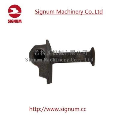 China Sand Casting Pre-insert Shoulder For Railway for sale