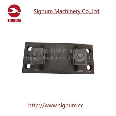 China Rail Tie Plate of Casting Iron Material for sale