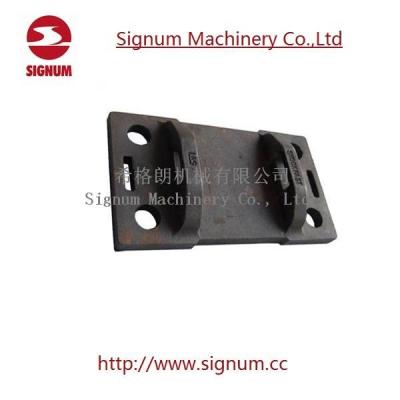 China Rail Tie Bearing Plate for Railway Clamp for sale