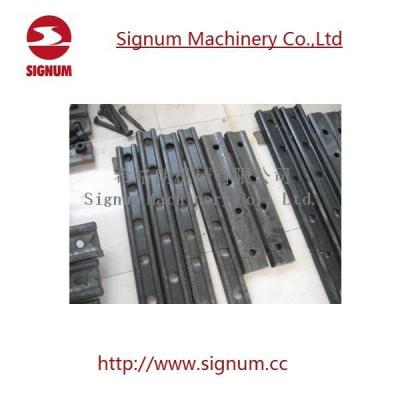 China Railway Fish Plate Tie Plate Rail Joint Bar for sale