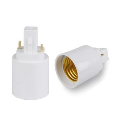 China Other G-24 GX24 to E27 2 Pin Or 4 Pin Adapter LED Converter Lamp Holder for sale