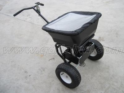 China new design 100lbs walk behind salt spreader SP2422 for sale