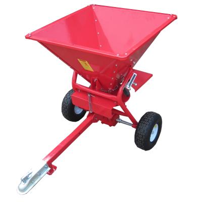 China TOWING BEHIND 350lbs ATV towing behind fertilizer spreader for sale