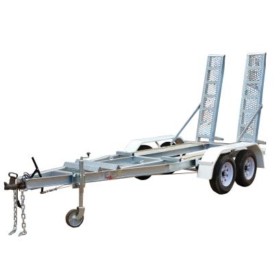 China Mini Truck Trailer 2000kgs Excavator Trailer for sale