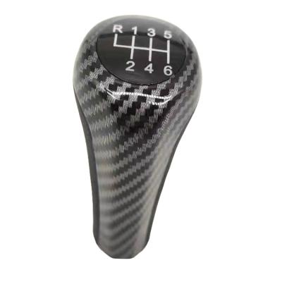 China Real Leather Hot Selling Car Gear Shift Knob 5/6 Gear Shift Knob For BMW 1 3 5 6 for sale