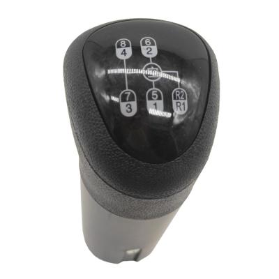 China High Quality Raw Leather Gear Shift Knob Thread 8 Speed ​​Car Manufacturers Main Ball For Most HOWO A7 for sale