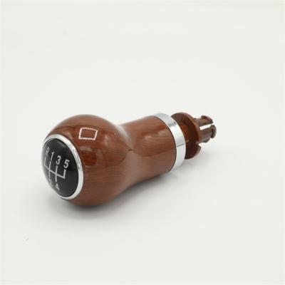 China Car Accessories High Quality Wooden Gear Shift Knob 5 Speed ​​For VW Jetta for sale