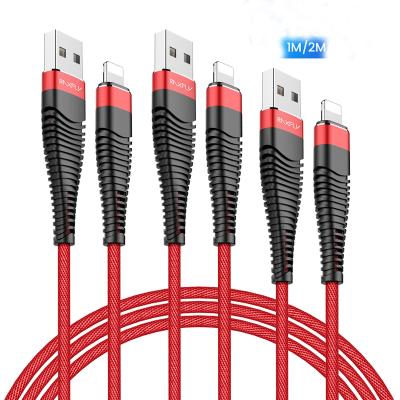 China Fast Charging Data Cable For iPhone Amazon Hit RAXFLY 1M Durable Nylon Braided Type C Fast Charging Data Cable For iPhone Mobile Phone for sale