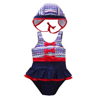 China Hot Selling Breathable Unique Design Child Girl Kids Manufacturers Custom Design Swimsuit for sale