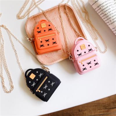 China For Earphone Handbags Key Chain Case For Apple Airpods Luxury Girl Bag Silicon Case For Airpods 1 2 3 pro for sale