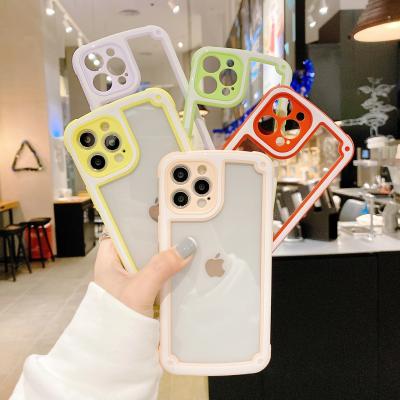 China 2021 Colorful Anti-fall Candy Pad Case For iPhone 12 Pro Cover Case Phone Case For iPhone 12 for sale